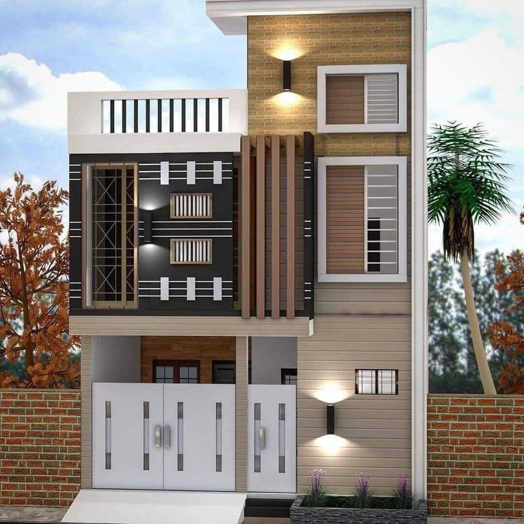 طراحی نمای مدرن برای ویلا